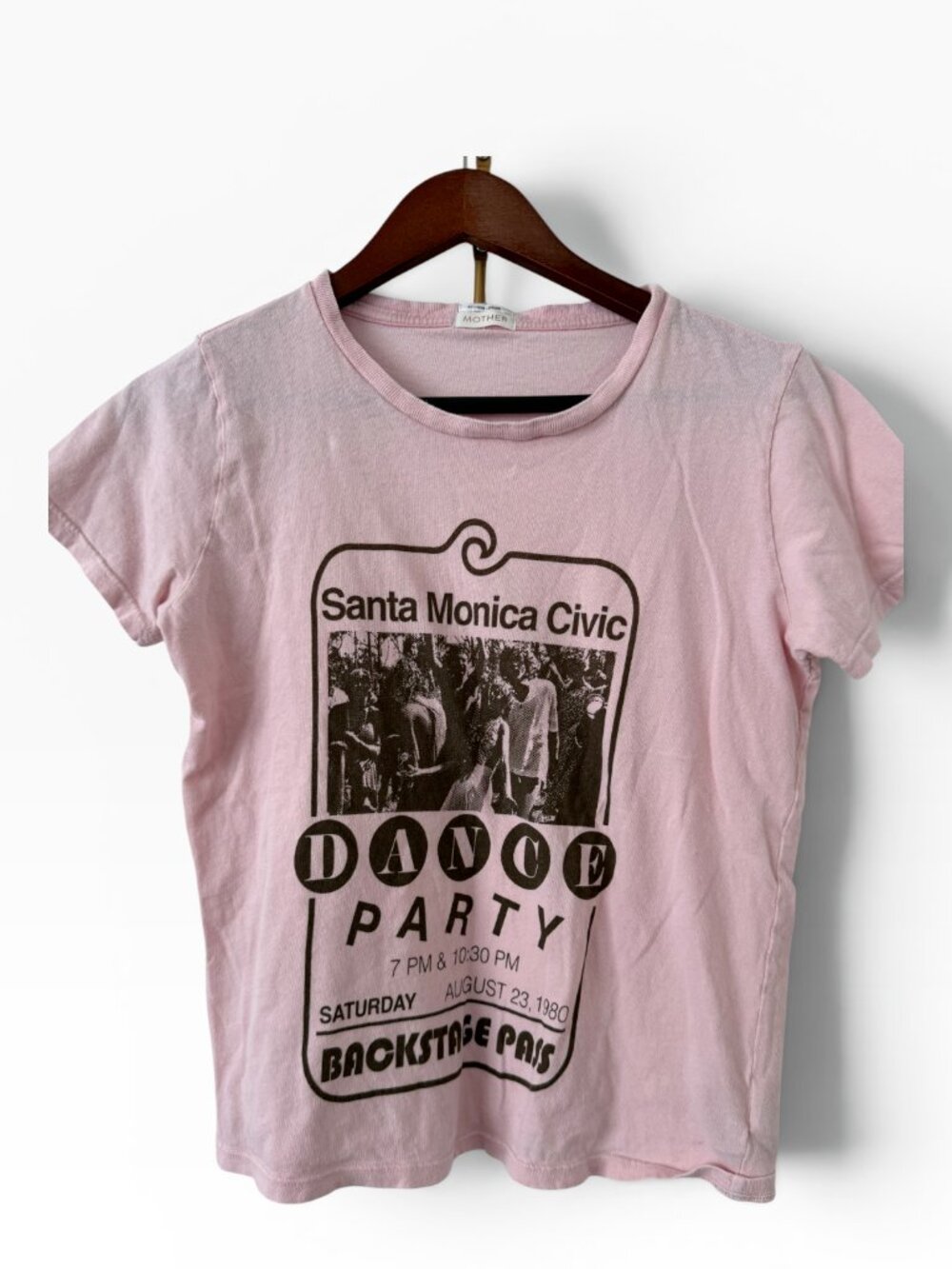 MOTHER "The Itty Bitty Goodie" Dance Party Tee - Small- RARE
